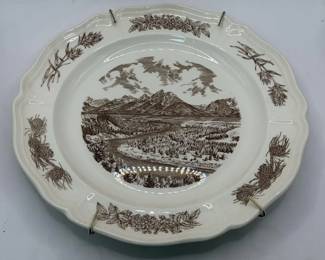 Grand Teton Collector Plate