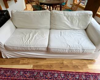 Oversized Pottery Barn Couch