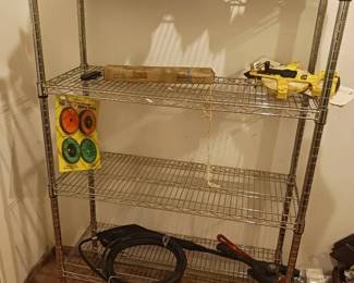 Metal Shelf- Contents Not Included