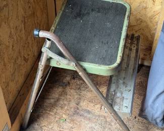 Small Metal Stool