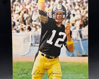 Autographed Football Memorabilia - Terry Branch