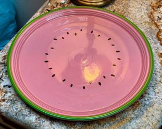 Fiesta Watermelon Serving Platter Tray