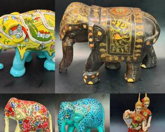 Elephants & Thai Dancers