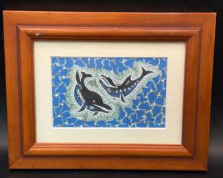 Esther Quintin Dolphin Print