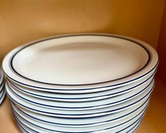 (9) Dansk Bistro 10.5” Plates