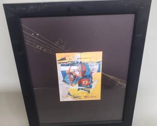 181 Lot 142 Signed Jeff Laibson Art of music giclee
