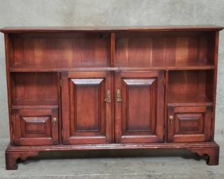 157 Lot 279 Vintage mahogany entry console table