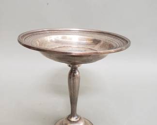 154 Lot 160 Weighted sterling silver compote