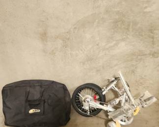067 Lot 275 Z folding bike new in a bag