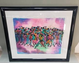 102 Lot 677 Signed Martino Dorce watercolor