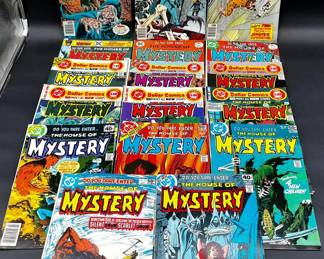 Lot Of Vintage DC Comics The House Of Mystery Comic Books