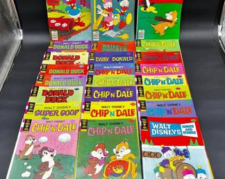 Lot Of Mostly Vintage Walt Disney Comic Books