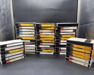 Large Assortment Of Home-Recorded VHS Movies And TV Shows