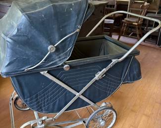 1940s/50s Vintage "English Style" Pram Stroller