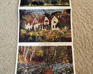 Vintage 5 View Letter Card of The Cape, Set 2