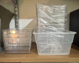 Commercial Clear Polycarbonate Food Pans