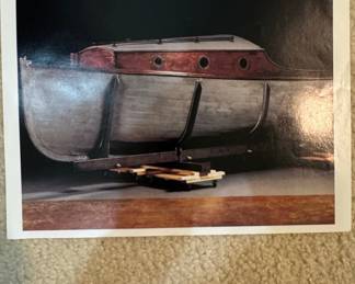 Set of 5 United States Holocaust Memorial Museum 'Danish Rescue Boat' Educational Prints