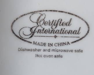 Certified International Fruit Motif Serving Bowl