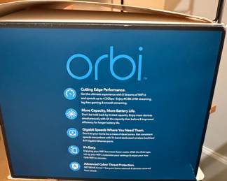Netgear Orbi RBK753S AX4200 Tri-band Mesh WiFi 6 System