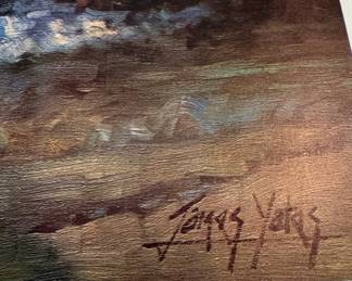 James Yates Table Mountain Landscape Print