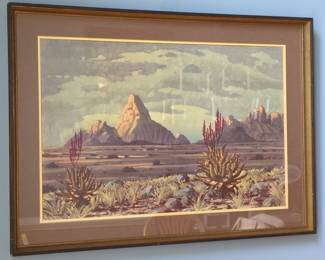 Nils Severin Andersen Landscape Painting