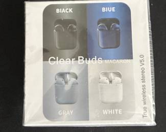Clear Buds Macaron True Wireless Stereo V5.0 Earbuds