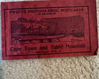 Valentine's Series Twelve Photographic Postcards: Cape Town and Table Mountain