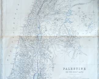 Palestine or the Holy Land by Keith Johnston, F.R.S.E.