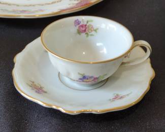 Rosenthal Kronach-Germany Viktoria Tea Cup and Saucer