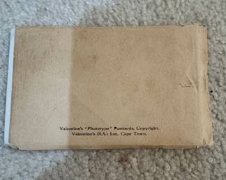 12 Views of Cape Town Valentine's (S.A.) Ltd. Postcard Booklet