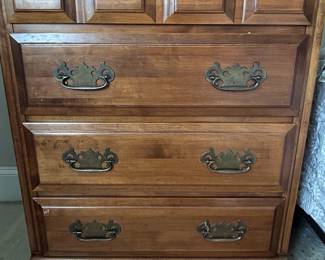 Mid-Century Modern Geometric Front Dresser