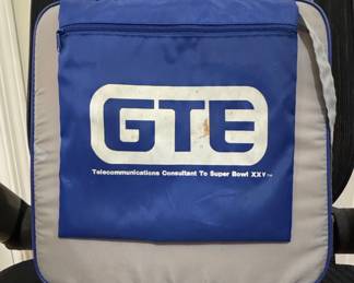 Vintage 1991 Super Bowl XXV GTE Stadium Seat Cushion