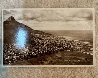 Vintage Sea Point, Cape Town Real Photo Postcard