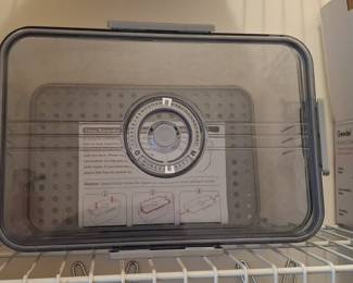 Time Recording Airtight Bread Box