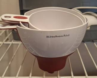KitchenAid 3-Piece Plastic Measuring Cup Set