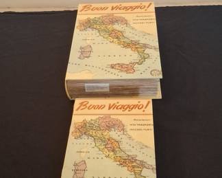 Buon Viaggio! Decorative Book Storage Boxes