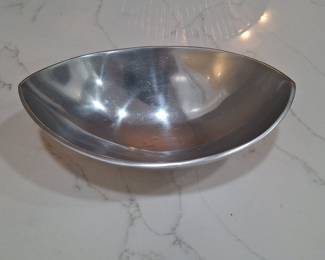 Vintage Nambe Butterfly Shaped Serving Bowl