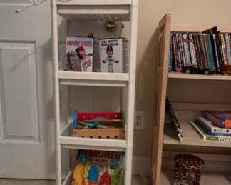 4-Tier Plastic Utility Storage Shelf