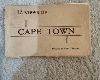12 Views of Cape Town Valentine's (S.A.) Ltd. Postcard Booklet