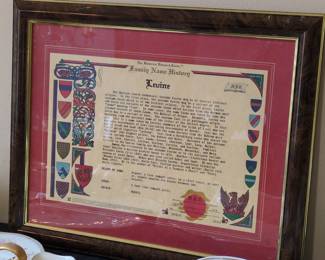 The Historical Research Center Family Name History Print - Levine