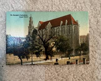 Vintage Valentine & Sons St. George's Cathedral Cape Town Postcard