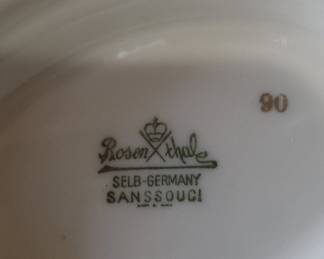 Rosenthal Sanssouci Gravy Boat with Attached Underplate