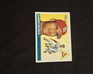 2004 Topps Heritage Albert Pujols #200 SP Old Logo Variation