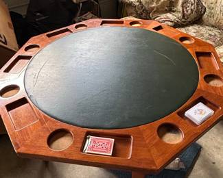 Octagonal Poker and Game Table