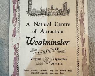 1935 Alhambra Theatre 'Royal Cavalcade' Souvenir Programme with Westminster Cigarette Advertisement