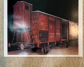 United States Holocaust Memorial Museum Railway Car Educational Photograph