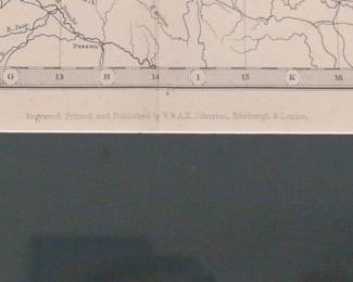Antique Map: Empire of Germany (Northern Portion) by W. & A.K. Johnston