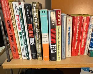 Assorted Non-Fiction Hardcover and Trade Paperback Books