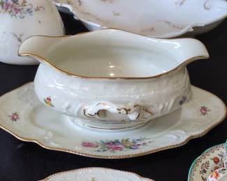 Rosenthal Sanssouci Gravy Boat with Attached Underplate