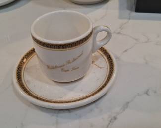 Vintage Hildebrand's Restaurant Cape Town Cup and Saucer